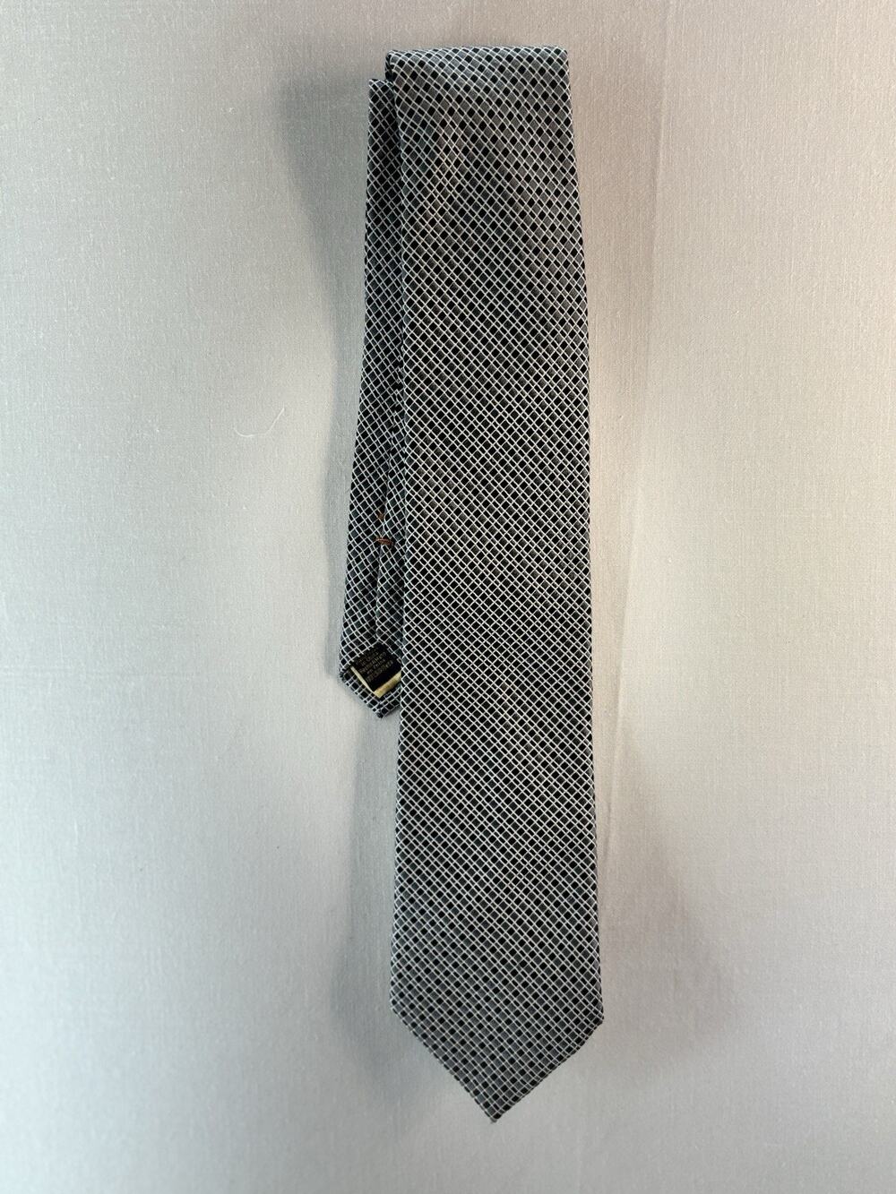 Donald J. Trump Signature‎ Collection Men's 100% Silk Neck Tie Gold Black Gray